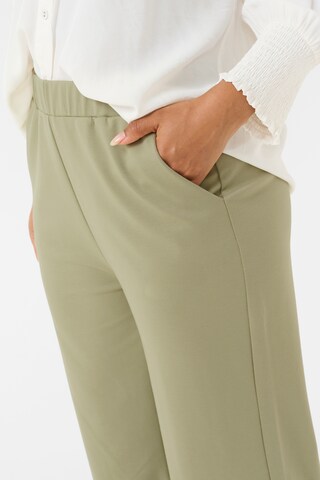 Cream Loosefit Broek 'Anett' in Groen