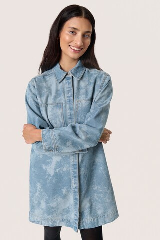 SOAKED IN LUXURY Kleid 'SLAltea' in Blau