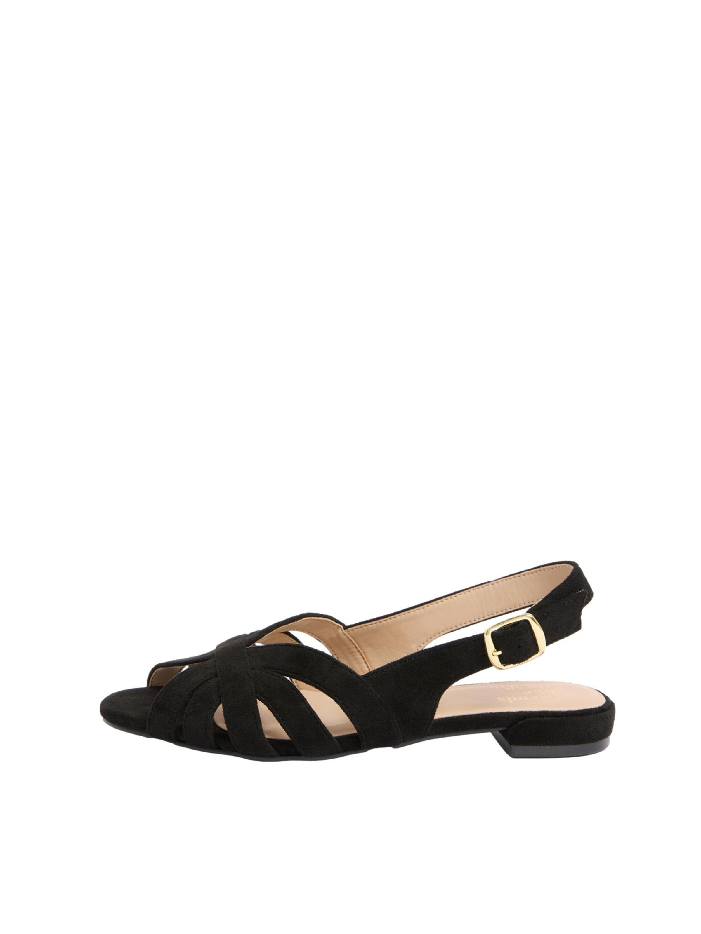 Friends Like These Sandále - Čierna: predná strana