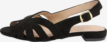 Sandales Friends Like These en noir : devant