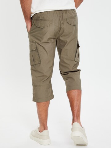 Threadbare Regular Cargobroek 'Bruce' in Groen