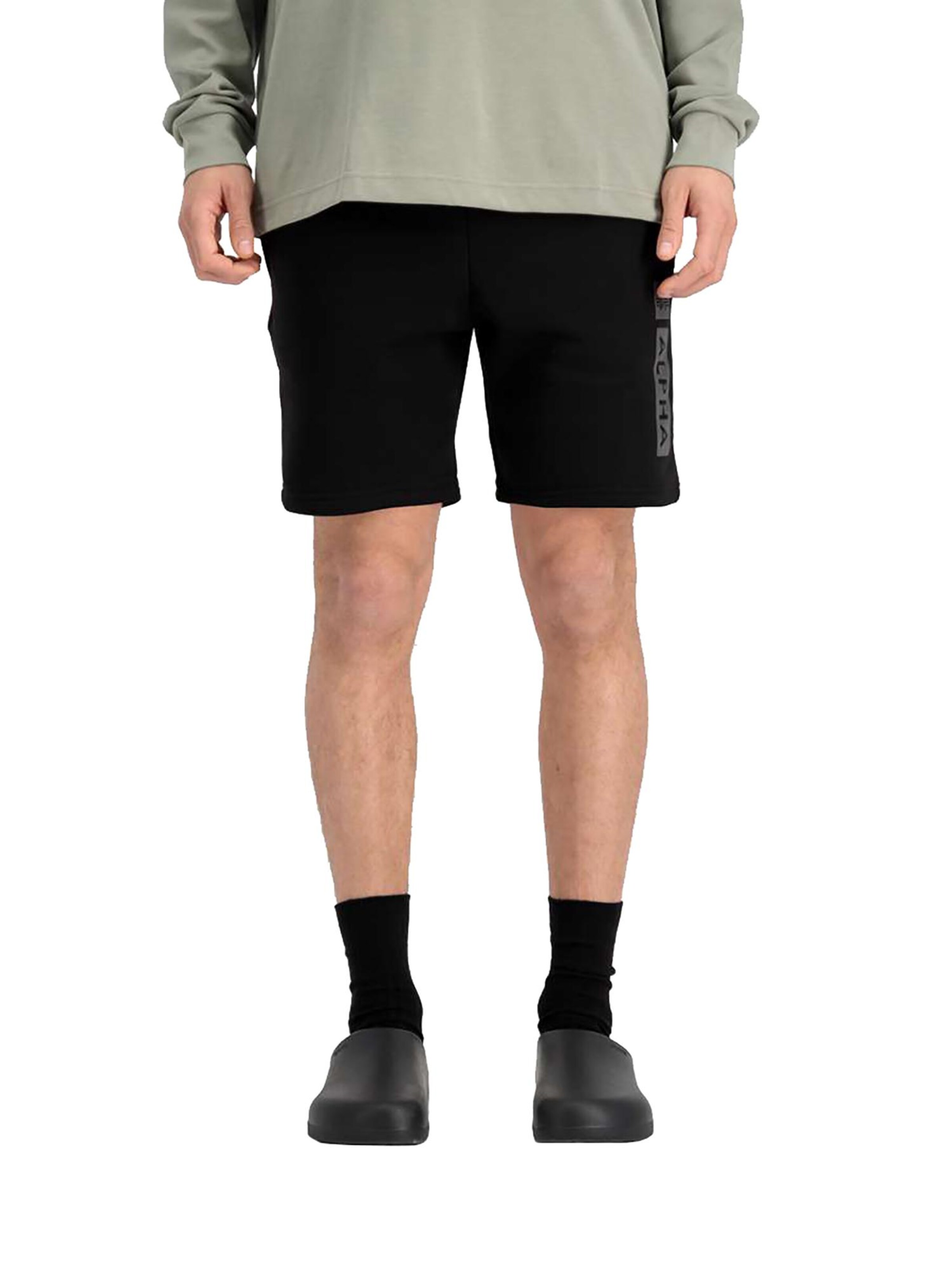 ALPHA INDUSTRIES Regular Pants 'Alpha PP' in Black