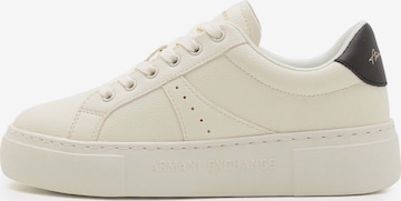 ARMANI EXCHANGE Sneaker in Weiß: Vorderseite