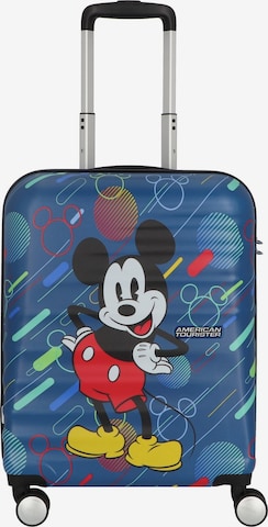 American Tourister Trolley 'Wavebreaker Disney' in Blauw: voorkant