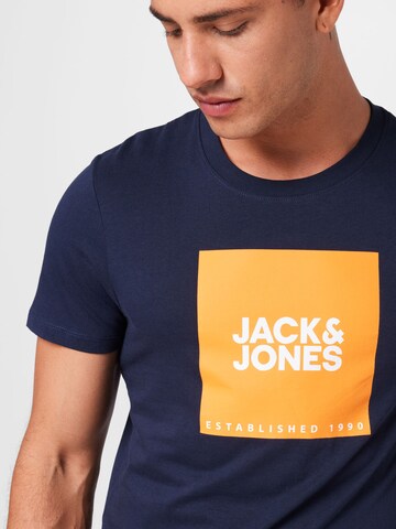 JACK & JONES Tričko – modrá