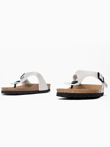 Bayton T-bar sandals 'Mercure' in White