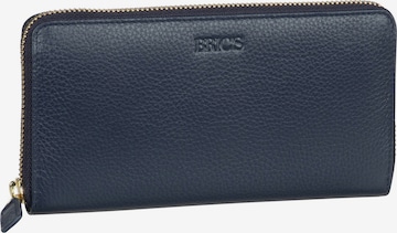 Bric's Wallet in Blue: front