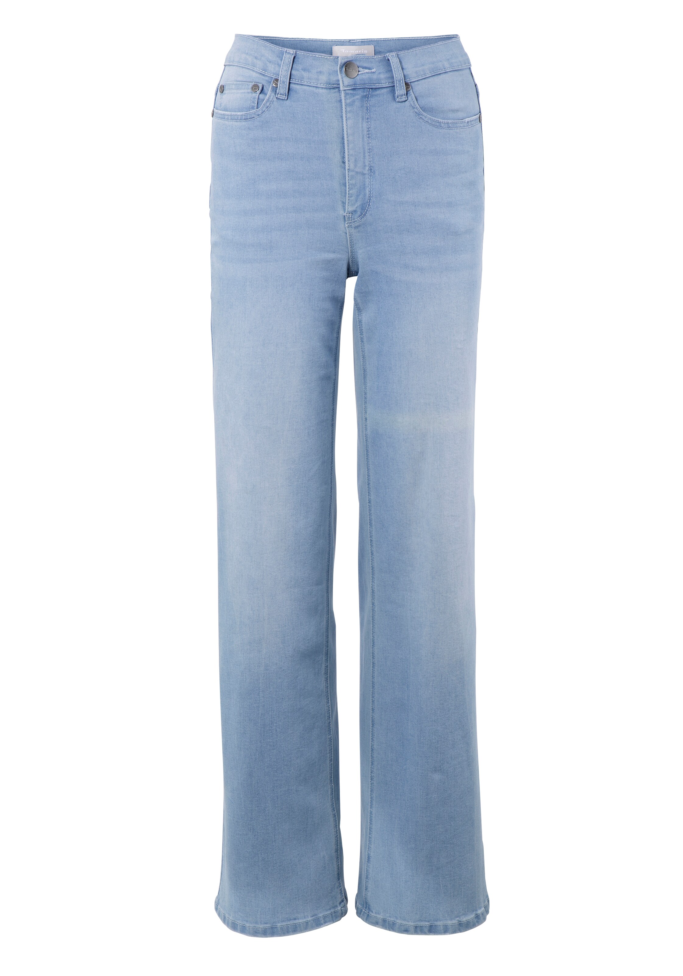 Tamaris Wide leg Jeans in Blue: front
