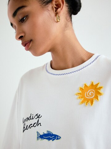 T-shirt Next en blanc