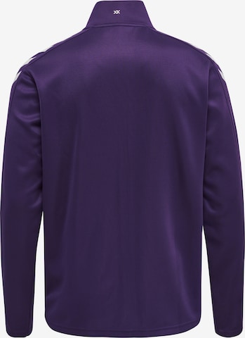 Hummel Athletic Zip-Up Hoodie in Purple