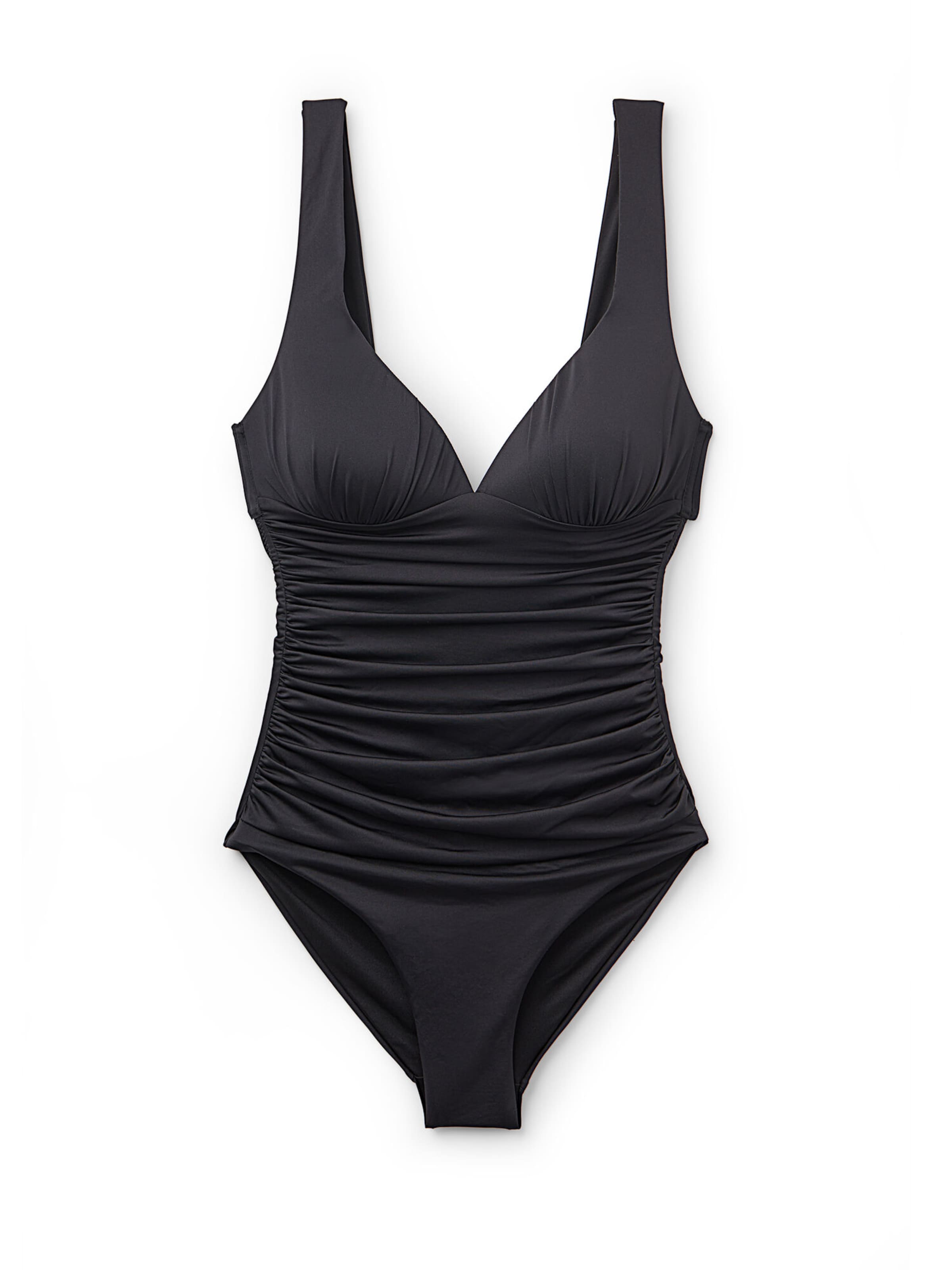 Tezenis T-shirt Swimsuit in Black: front
