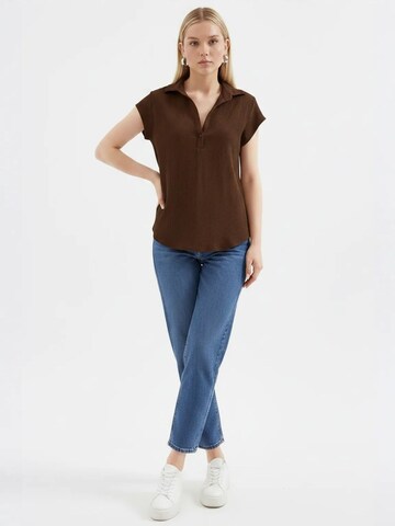 Bigdart Blouse in Brown