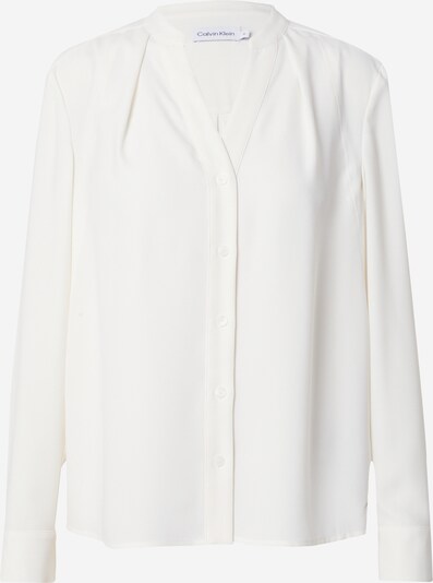 Bluză Calvin Klein pe alb, Vizualizare produs