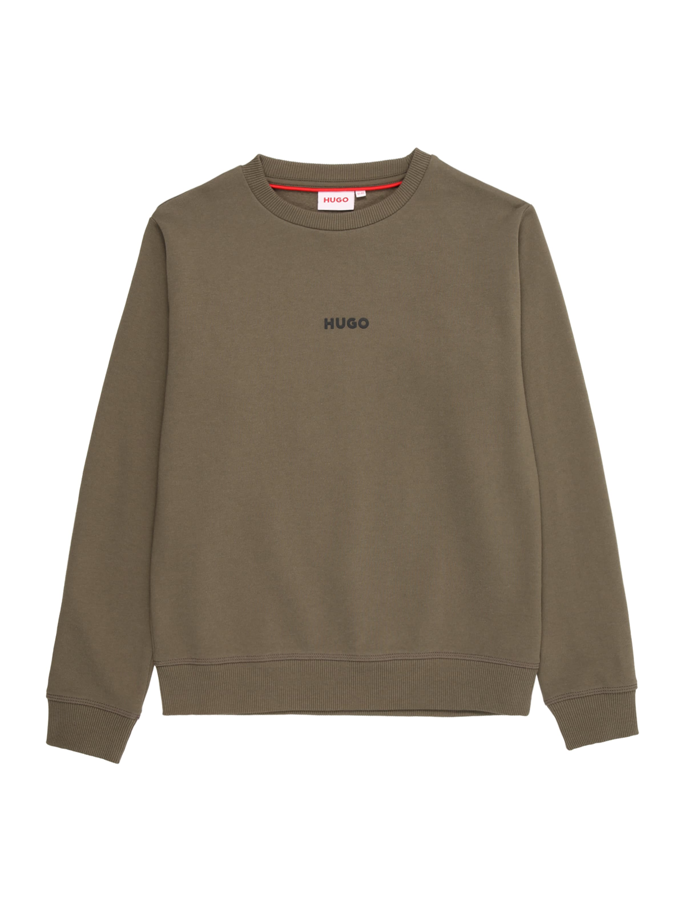 HUGO Majica | zelena barva: sprednja stran