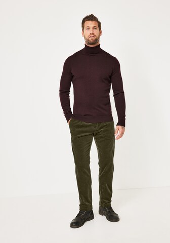 REDPOINT Slim fit Chino Pants in Green