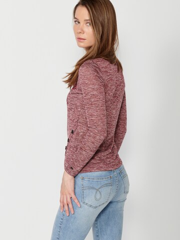 KOROSHI T-shirt i röd