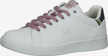 Benetton Footwear Sneakers laag in Wit: voorkant