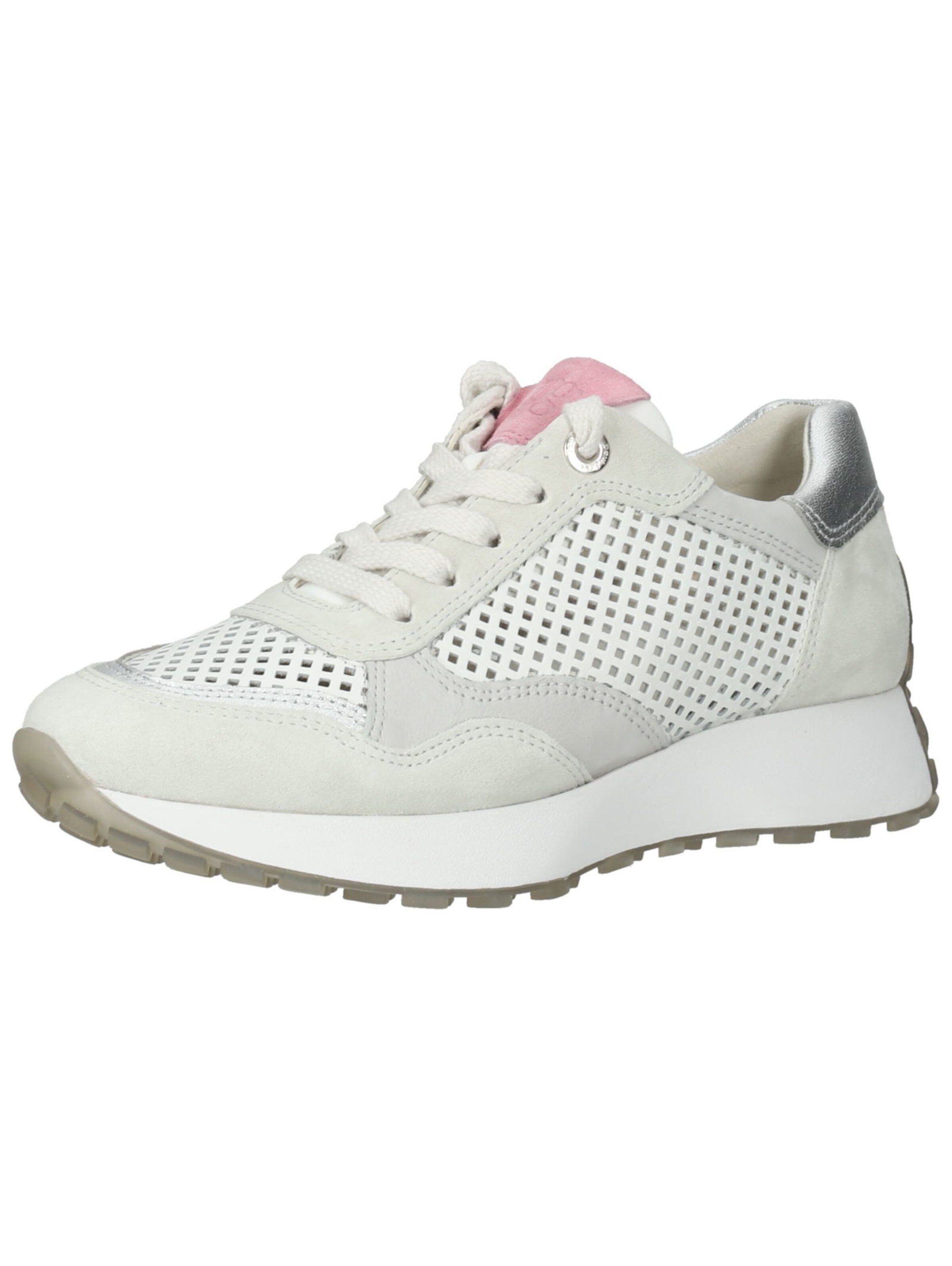 Baskets basses Paul Green en blanc : devant
