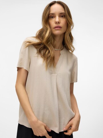 Chemisier 'VMMYMILO' VERO MODA en gris