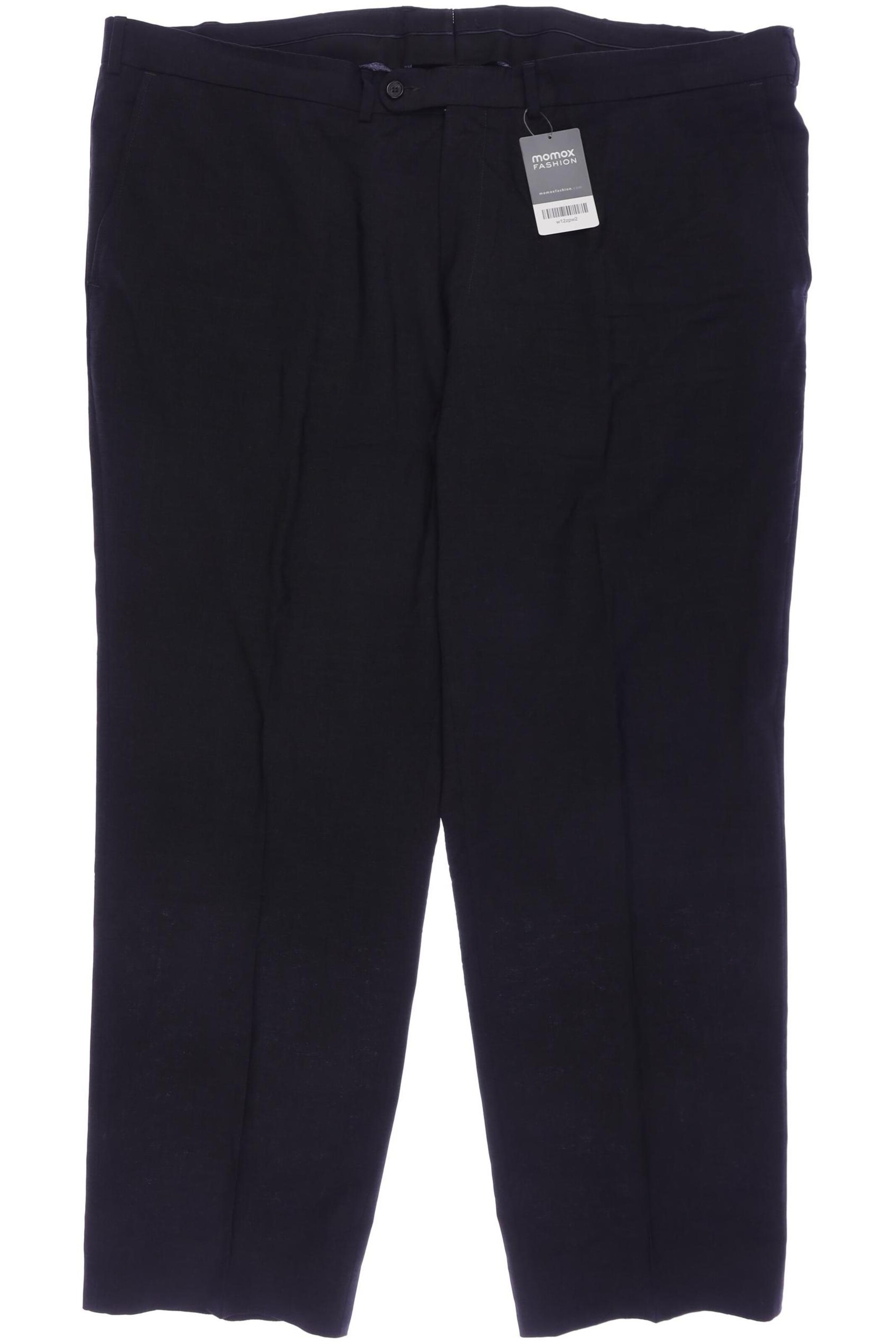 Eduard Dressler Stoffhose 44 in Schwarz: Vorderseite