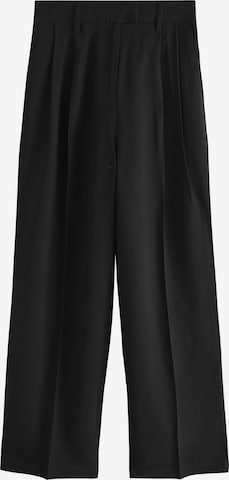 juoda Next Plačios klešnės Kelnės su kantu: priekis