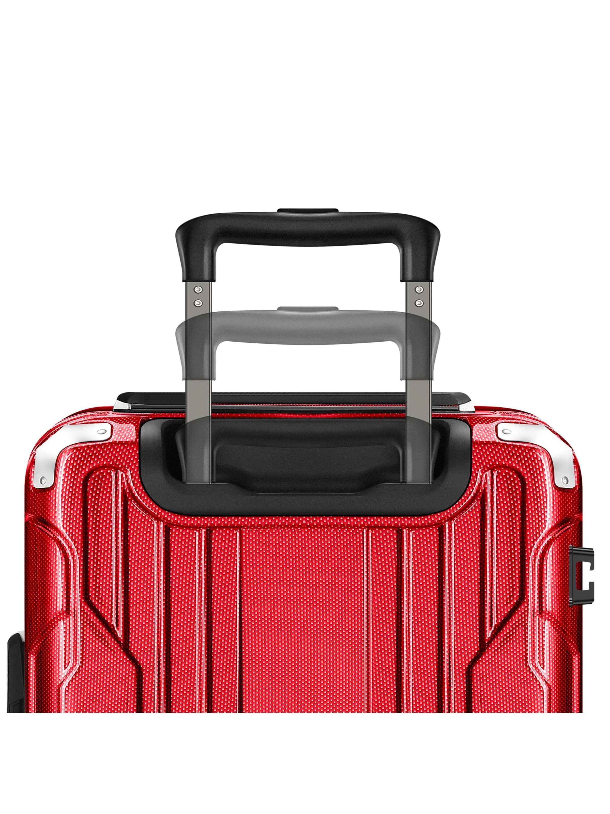 4FLY Suitcase 'Carbo' in Red