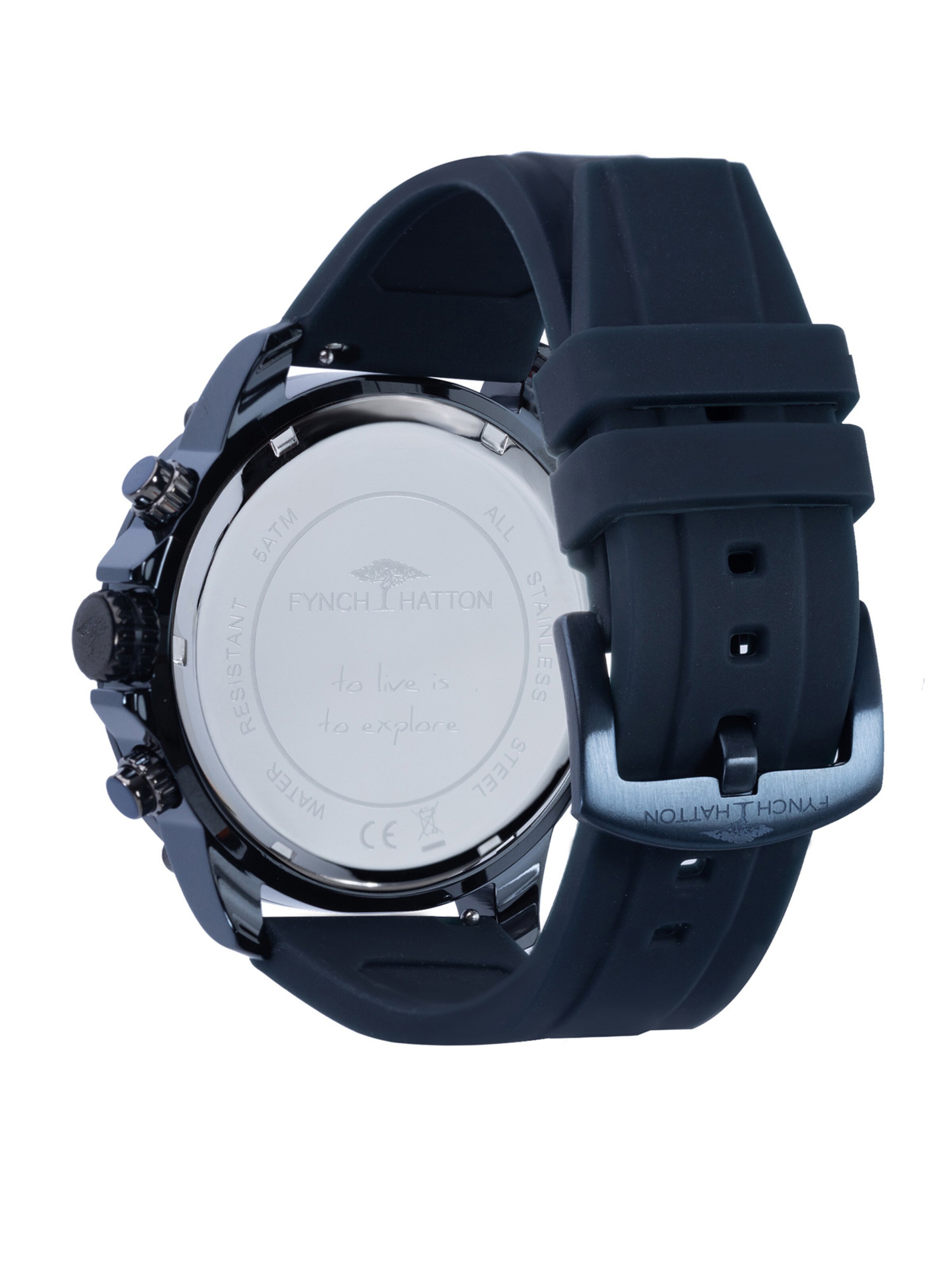 FYNCH-HATTON Analoguhr in Blau