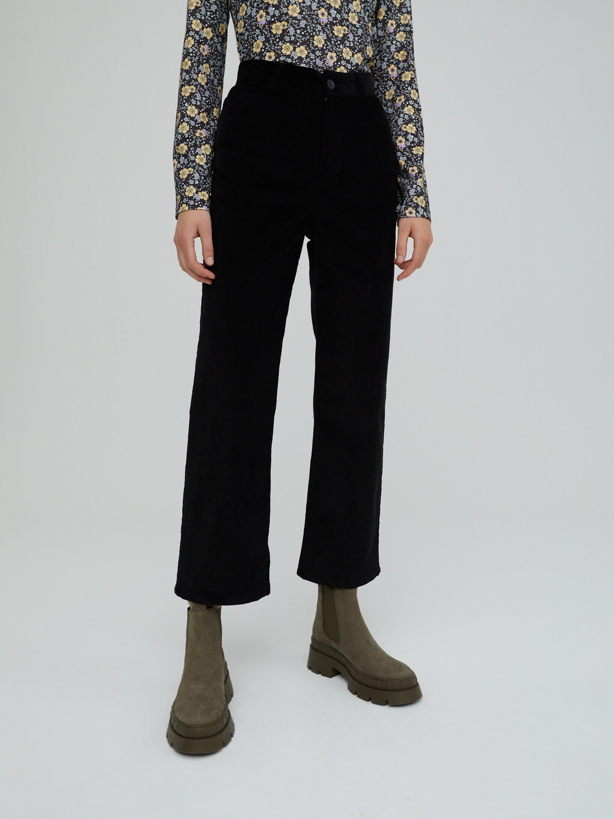 EDITED Producten Broek 'Arden' Zwart