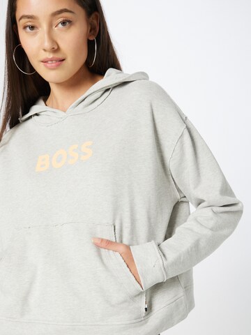 Sweat-shirt 'Eshina' BOSS en gris