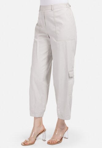 HELMIDGE Loosefit Broek in Beige: voorkant