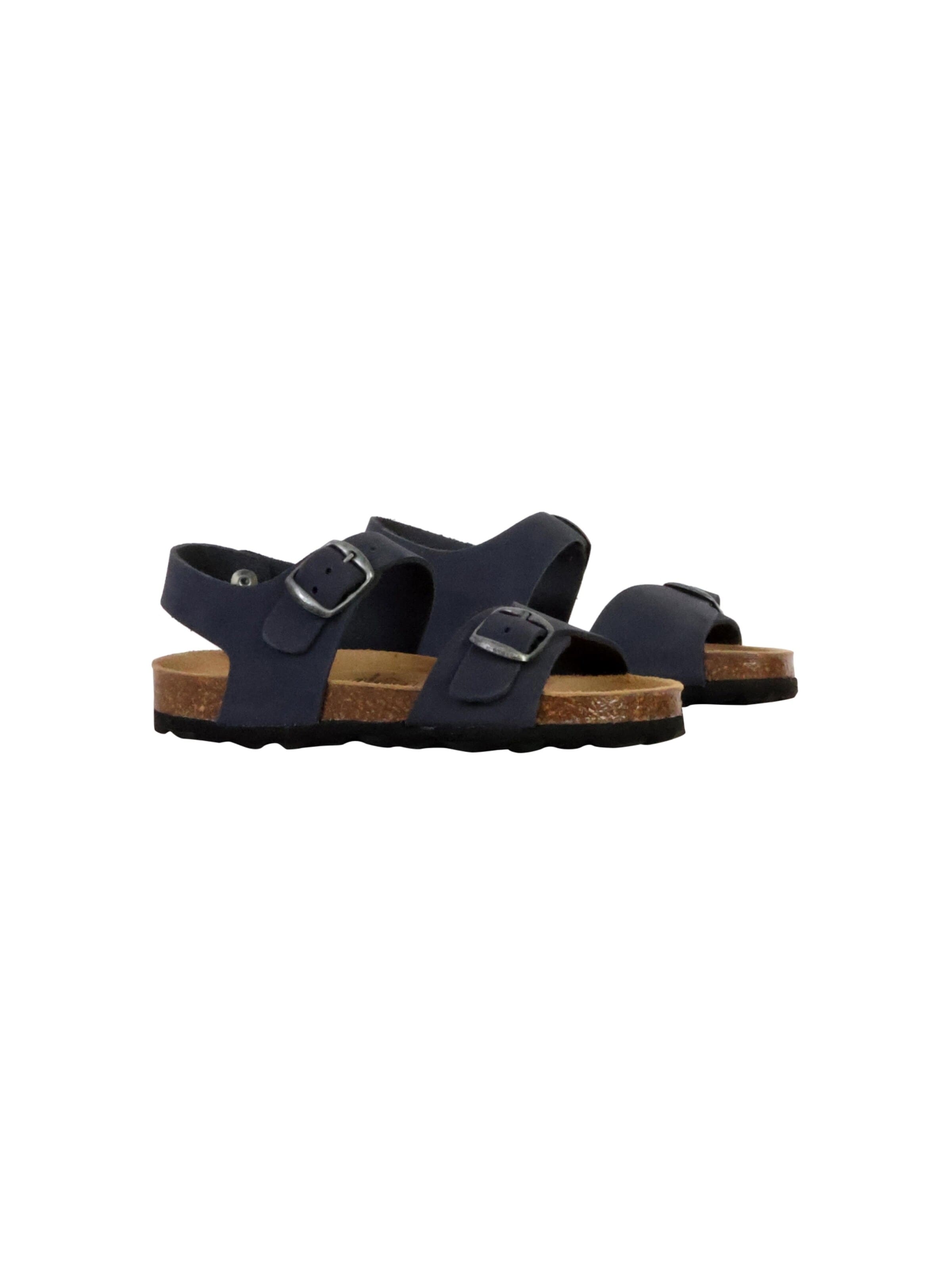 Chaussure basse 'Leder-Pantoletten für Kinder' The Divine Factory en bleu