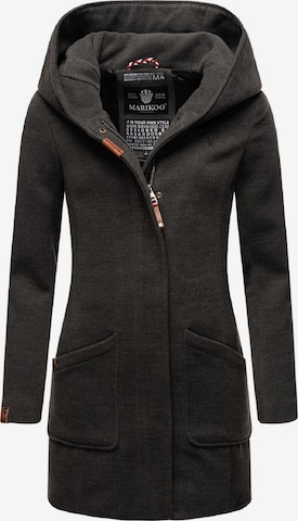 MARIKOO Демисезонное пальто 'Maikoo' в Черный: спереди