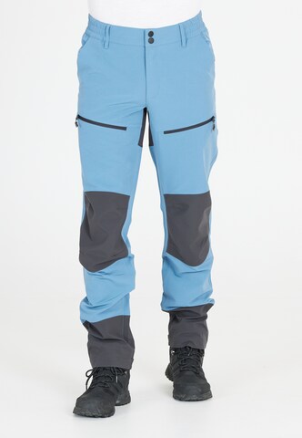 Whistler Regular Workout Pants 'Avatar' in Blue: front
