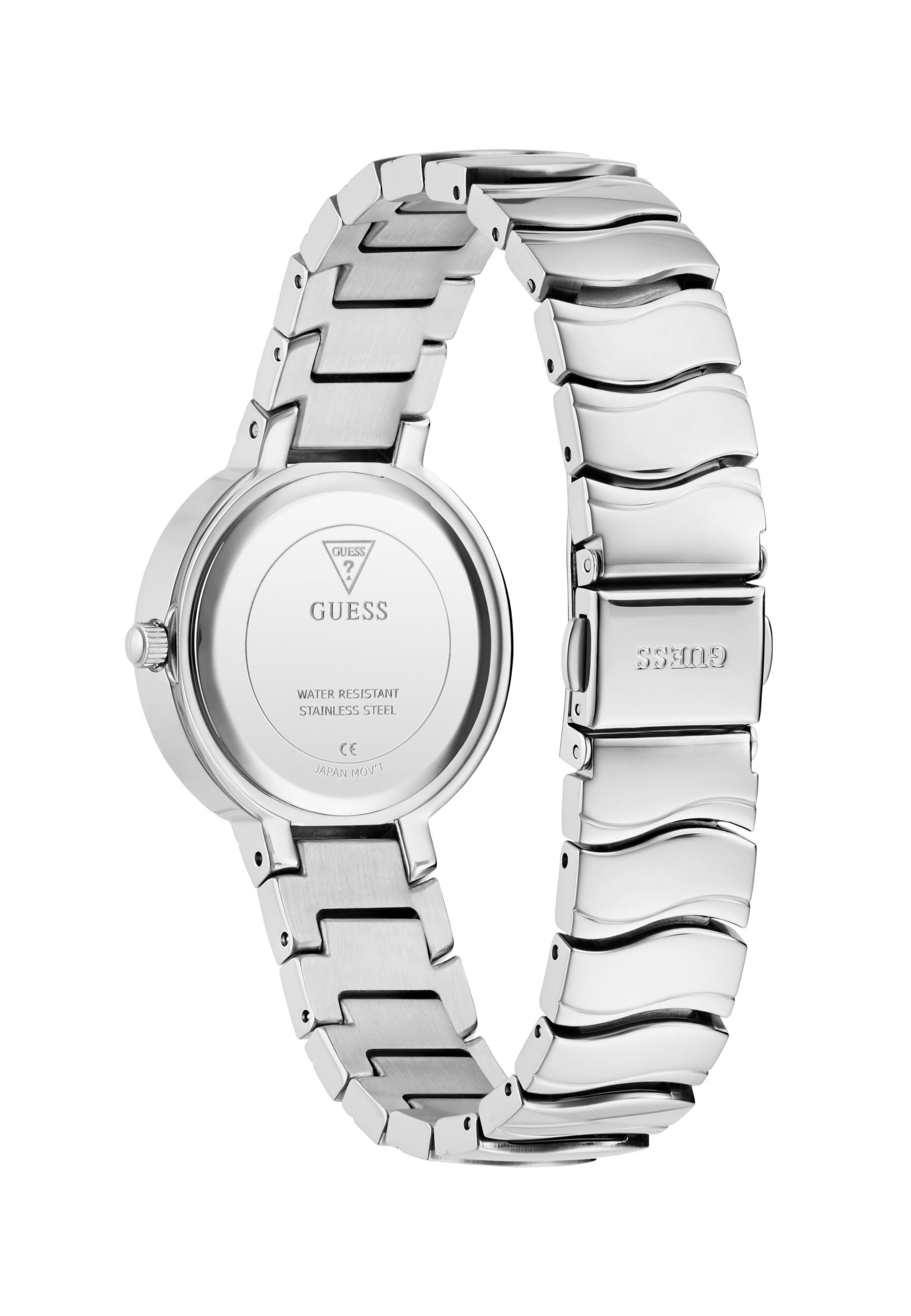 GUESS Analog watch 'Laguna' in Silver