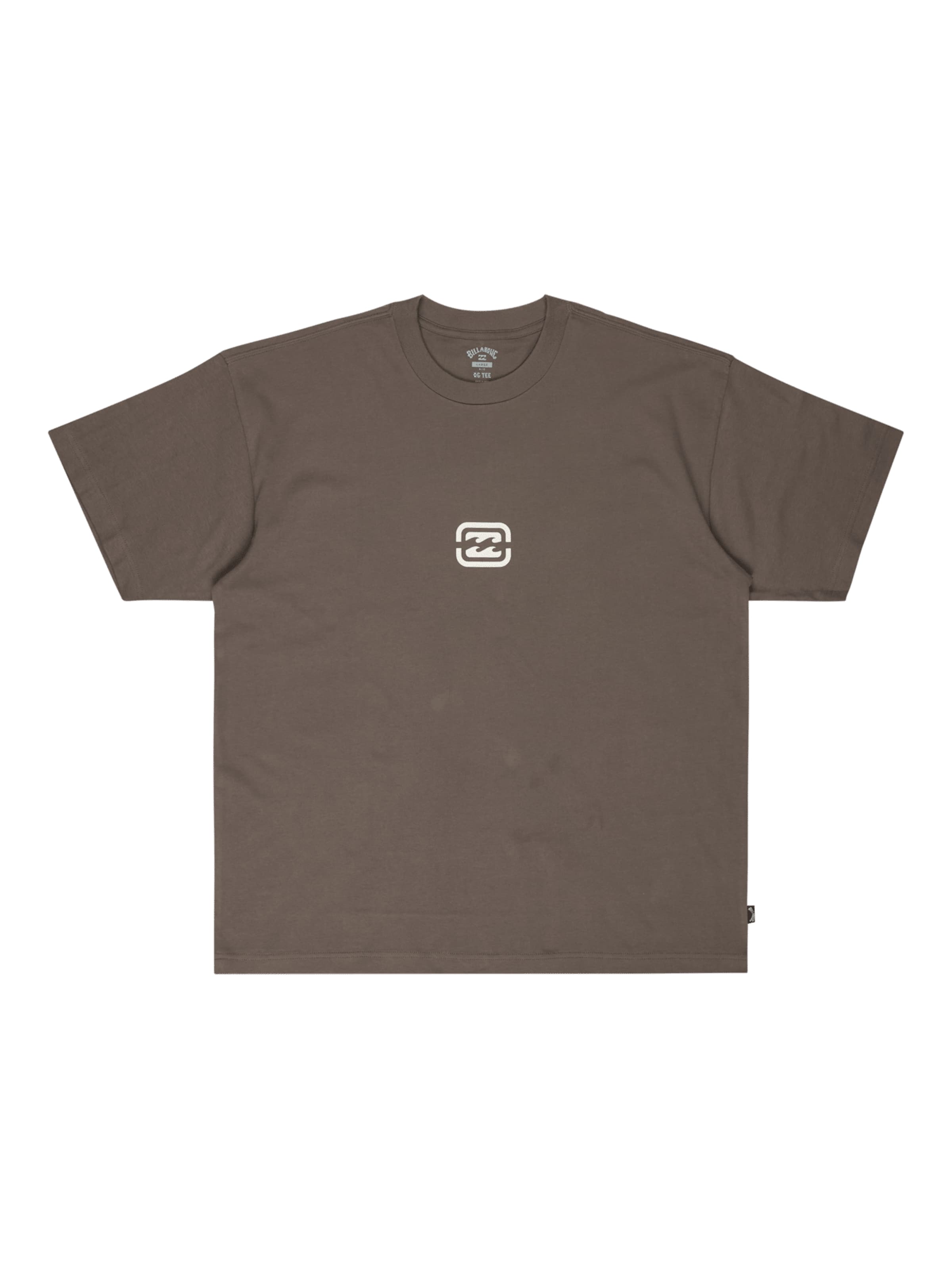 BILLABONG Tričko 'Bracket' – hnědá: přední strana