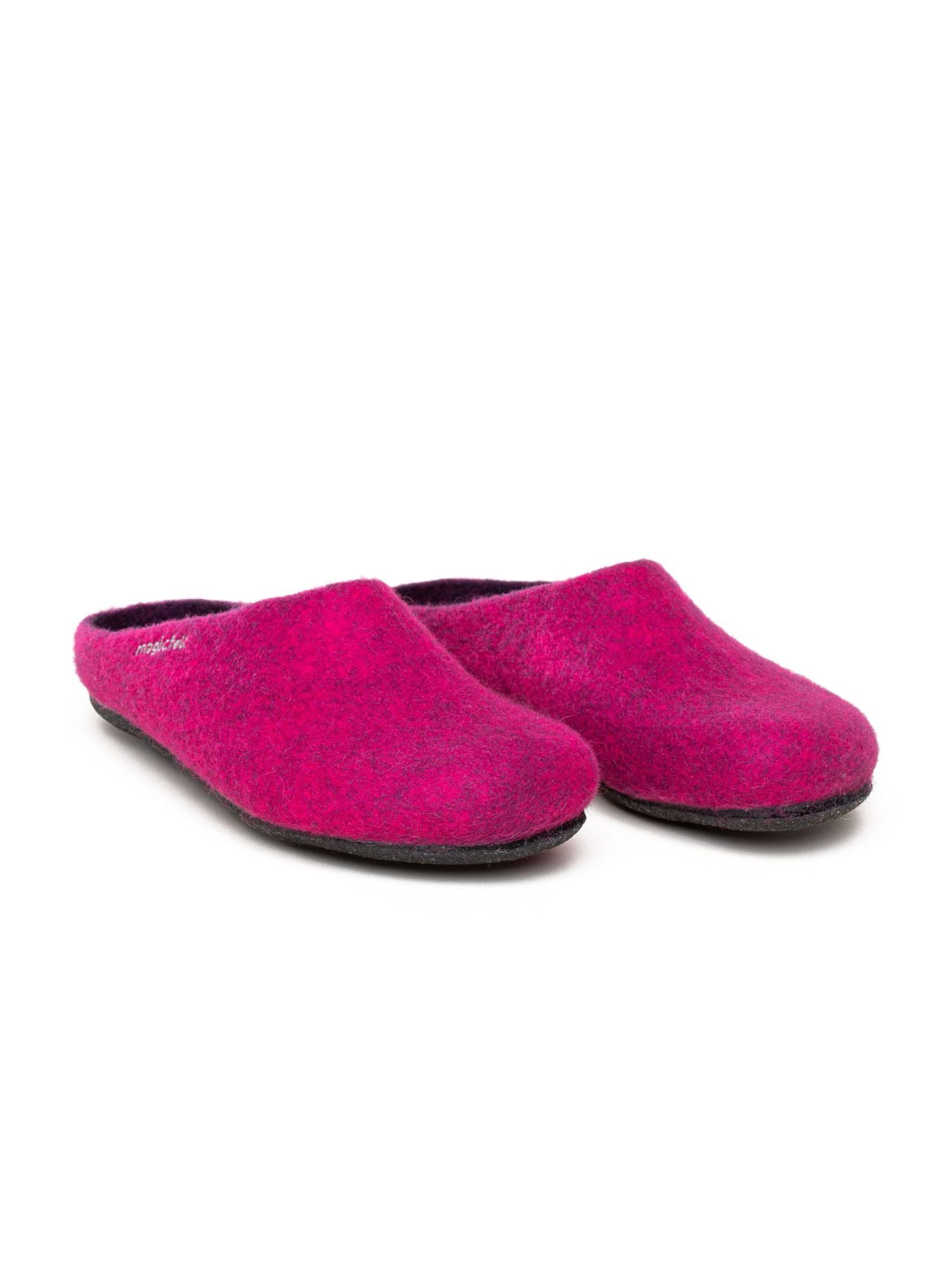 MagicFelt Slippers 'Filzpantoffel Magicfelt 709' in Pink
