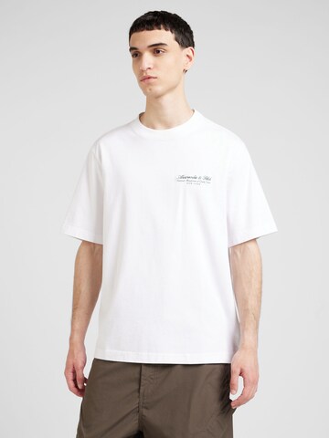 Abercrombie & Fitch Shirt in White: front