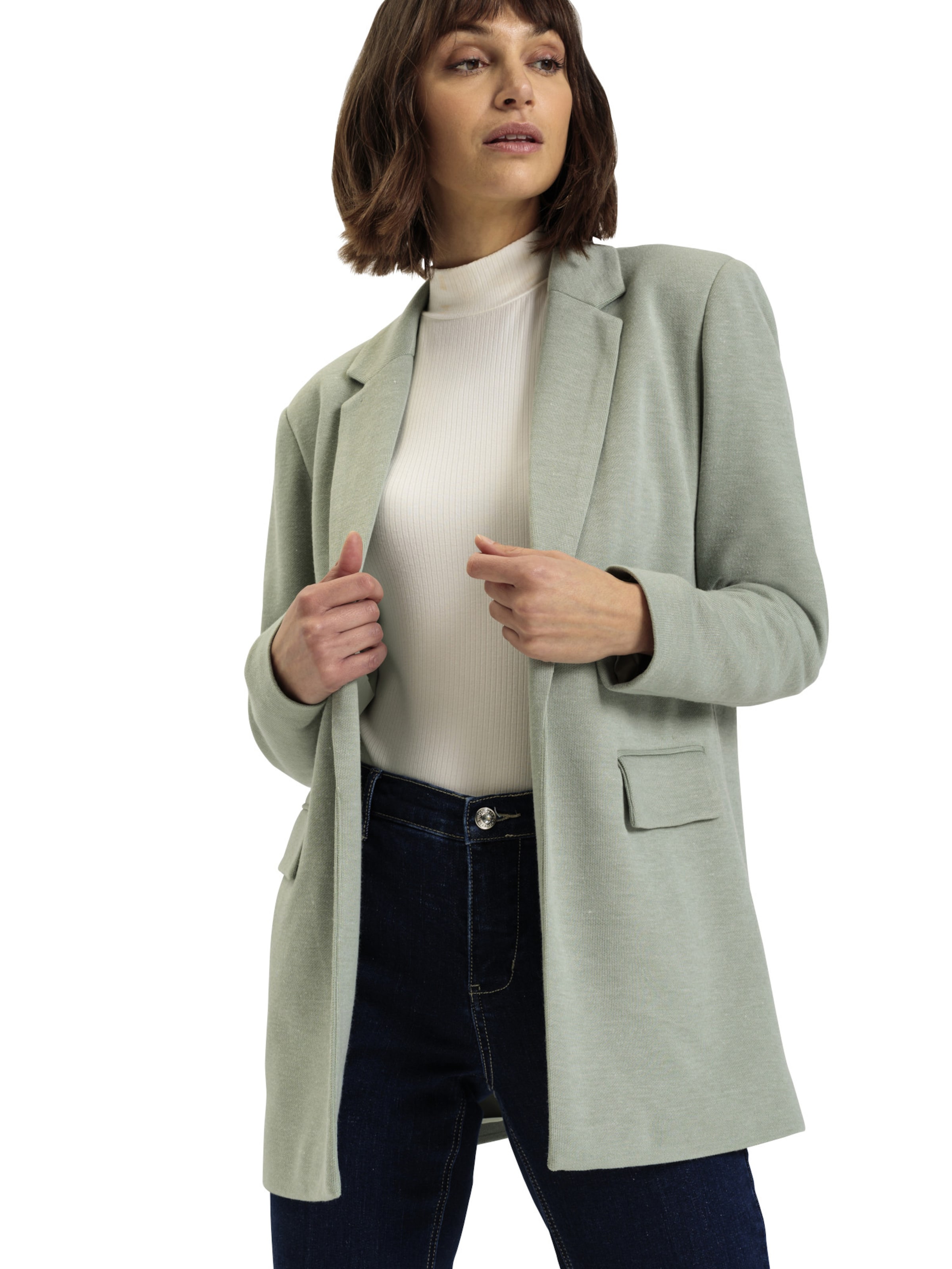 bonprix Blazer in Grün: Vorderseite