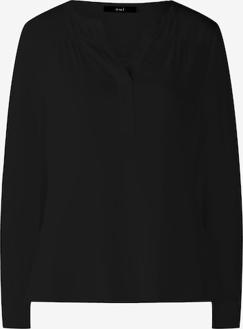 OUI Blouse in Black: front