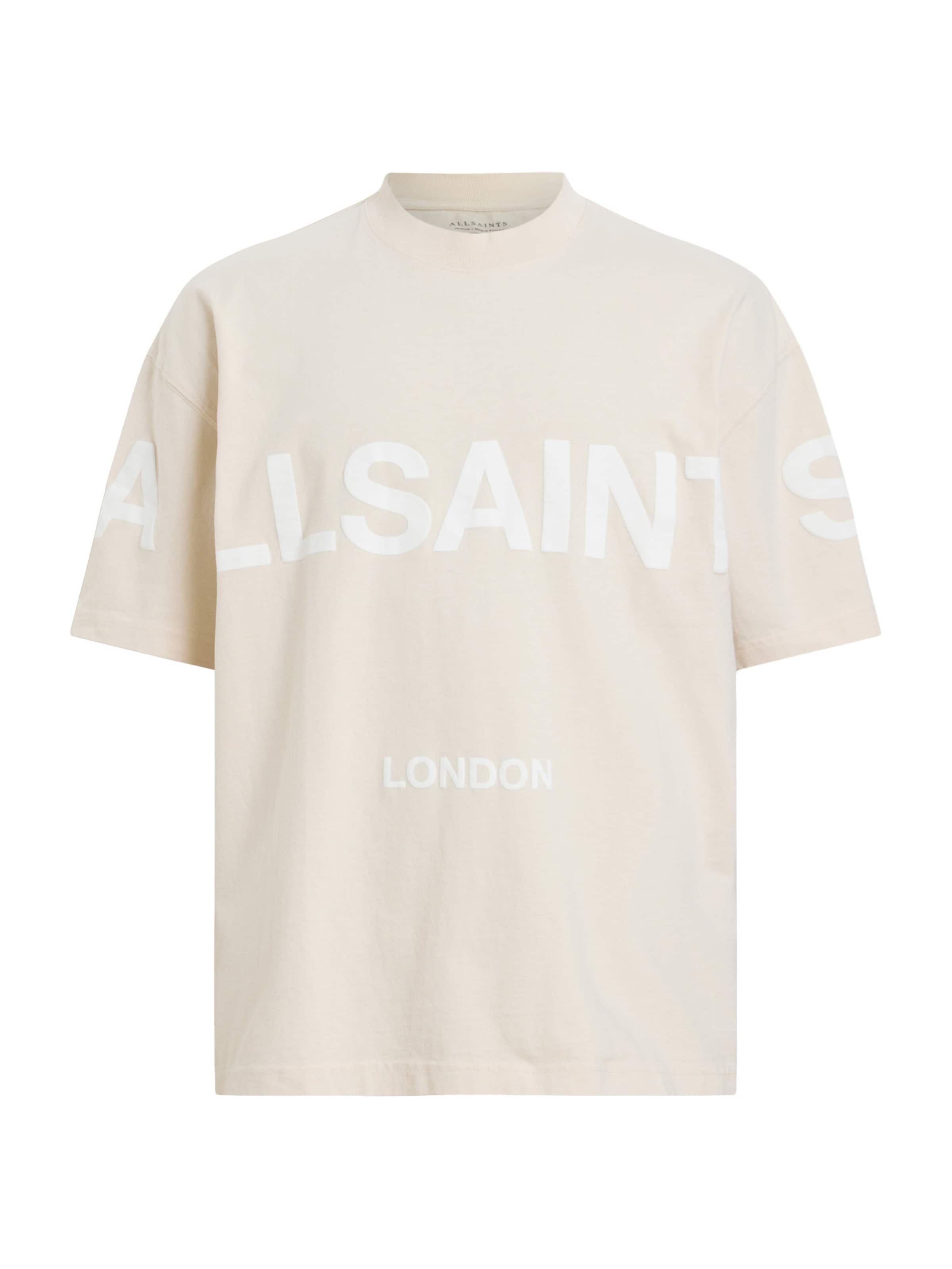 AllSaints - Camisa 'BIGGY' em castanho: frente