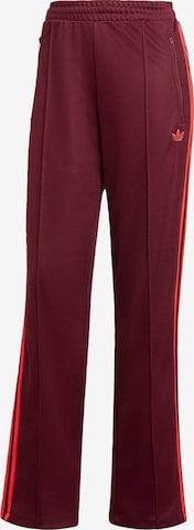 ADIDAS ORIGINALS - regular Pantalón 'Graphic Track' en rojo: frente