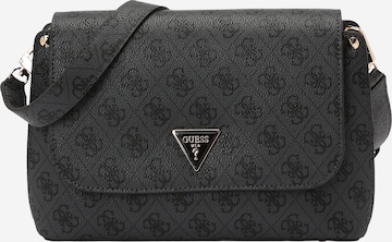 GUESS Crossbody bag 'MERIDIAN II FLAP CROSSBODY' in Grey: front