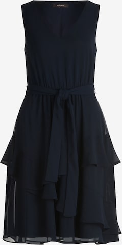 Robe de cocktail Vera Mont en bleu : devant