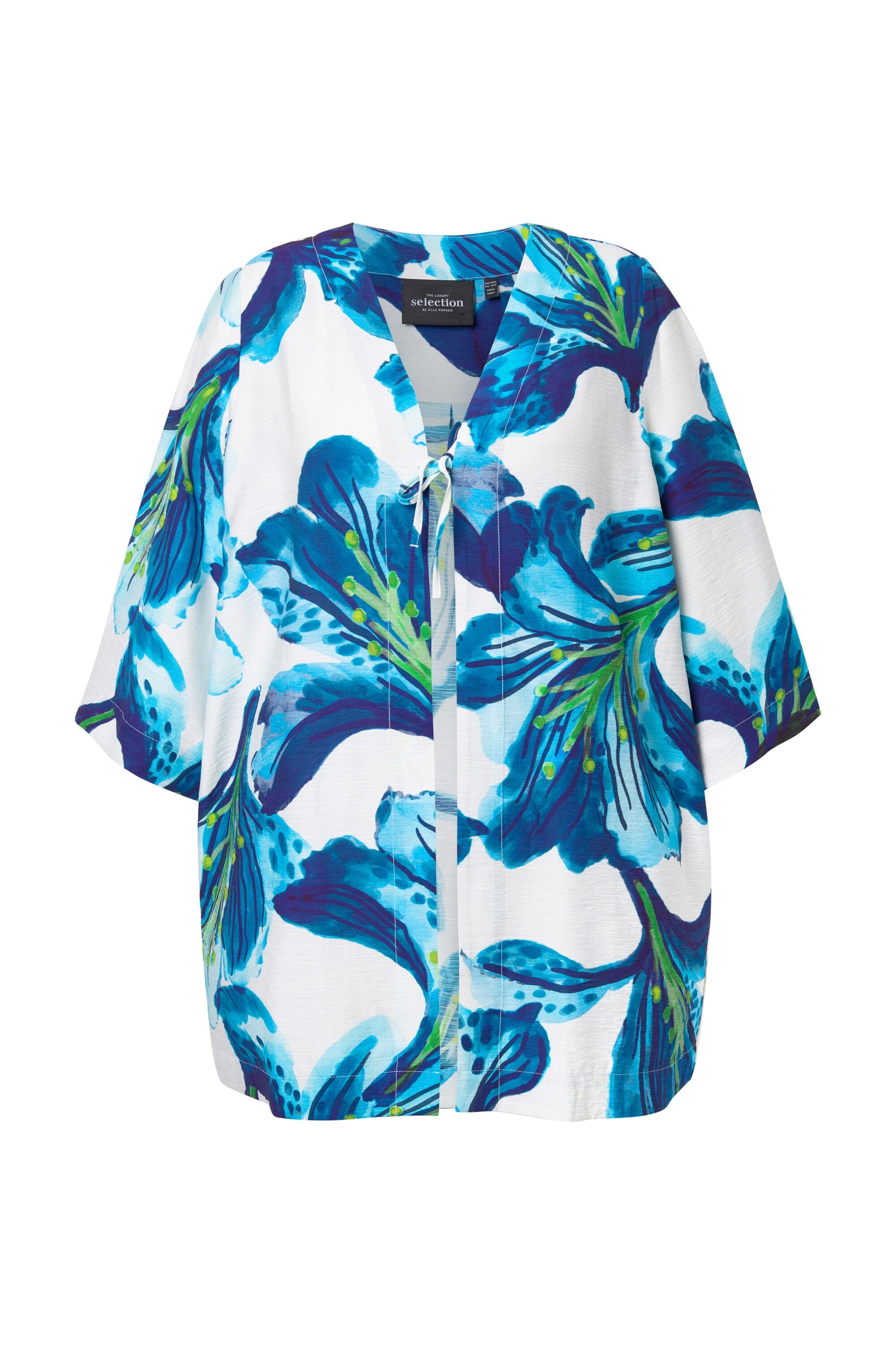 Ulla Popken Jacke in Blau: Vorderseite