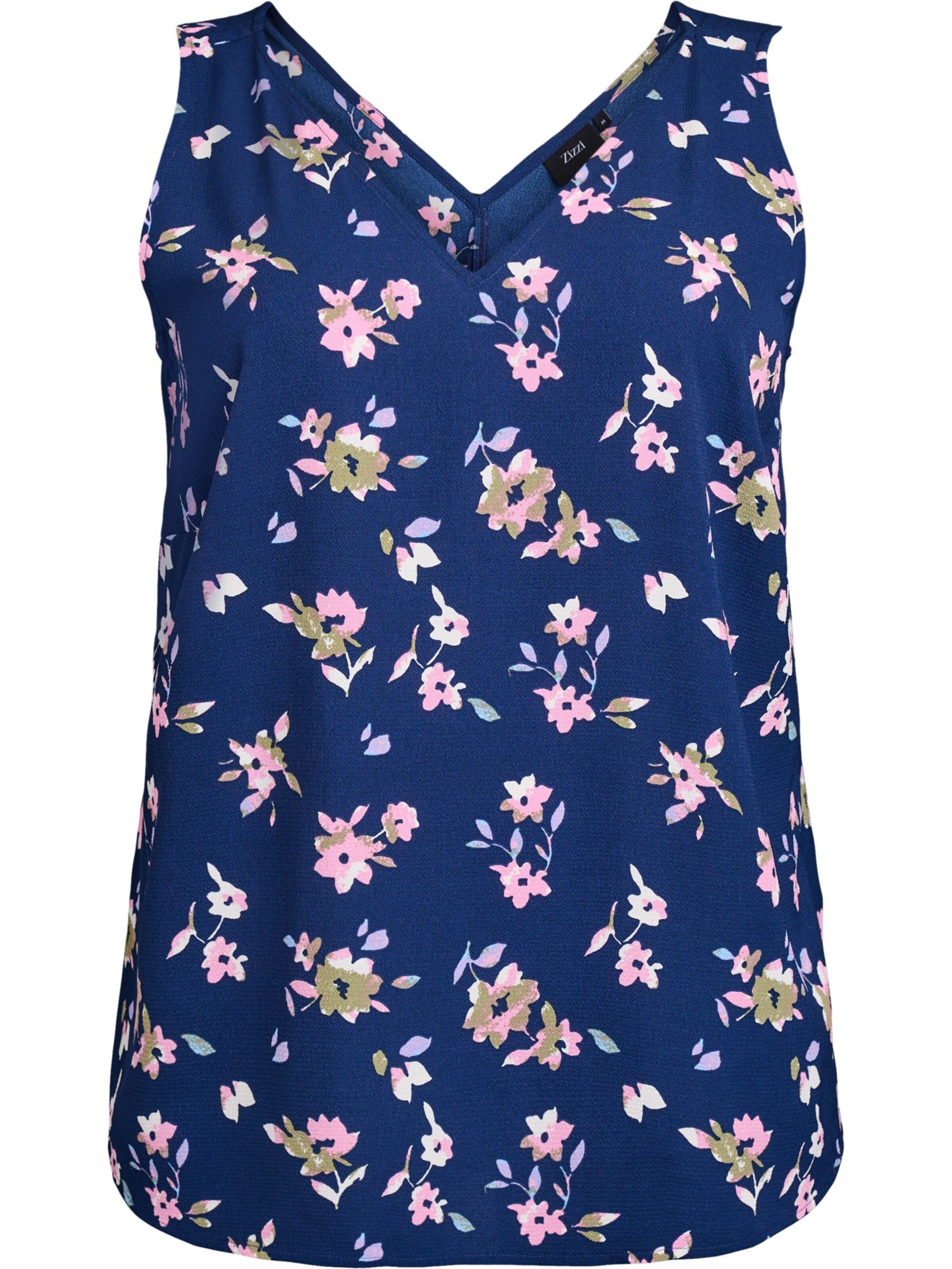 Zizzi Topp 'Caanni', värv sinine: eest vaates