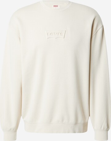 Sweat-shirt 'Relaxd Graphic Crew' LEVI'S ® en blanc : devant