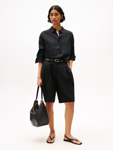 TOMMY HILFIGER Schultertasche 'MOON' in Schwarz