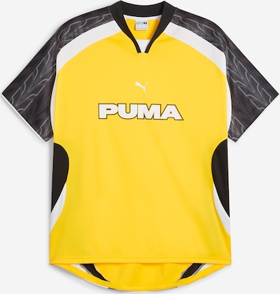PUMA Αθλητική φανέλα σε κίτρινο / γκρι / μαύρο / λευκό, Άποψη προϊόντος