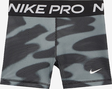 juoda NIKE Siauras Sportinės kelnės: priekis