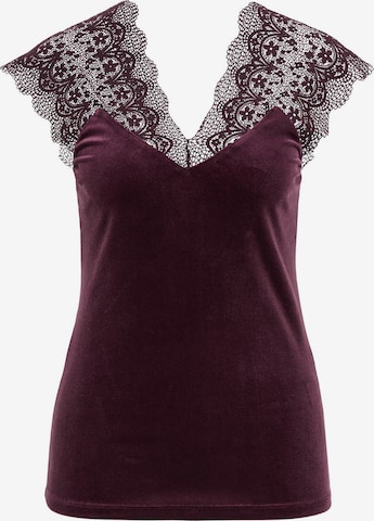 WE Fashion Toppi värissä lila: etupuoli